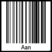 Barcode-Grafik von Aan