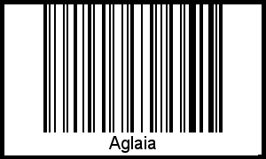 Interpretation von Aglaia als Barcode