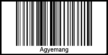 Barcode-Foto von Agyemang