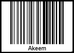 Barcode-Foto von Akeem