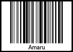 Interpretation von Amaru als Barcode