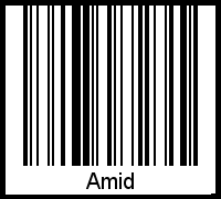 Barcode-Grafik von Amid