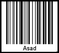 Barcode-Foto von Asad