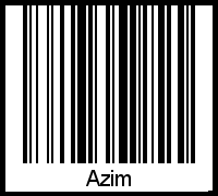 Barcode-Grafik von Azim