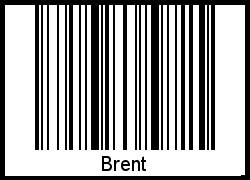 Barcode-Grafik von Brent