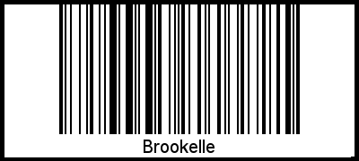 Interpretation von Brookelle als Barcode