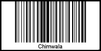 Interpretation von Chimwala als Barcode