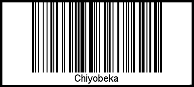 Barcode-Foto von Chiyobeka