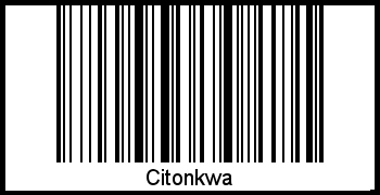 Barcode-Grafik von Citonkwa