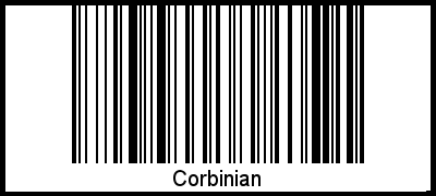 Barcode-Grafik von Corbinian