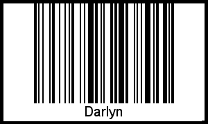 Darlyn als Barcode und QR-Code