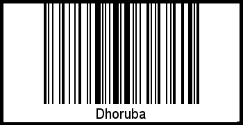 Barcode-Grafik von Dhoruba
