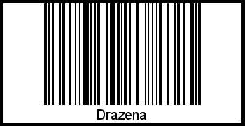 Drazena als Barcode und QR-Code