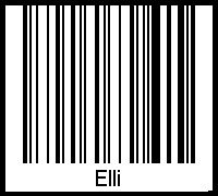 Barcode-Grafik von Elli