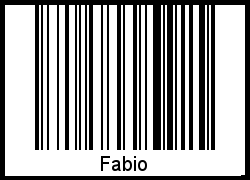 Fabio als Barcode und QR-Code