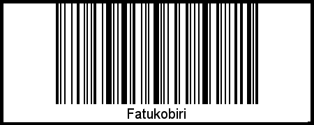 Barcode-Grafik von Fatukobiri