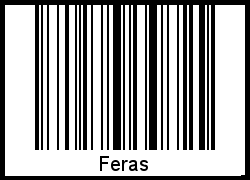 Interpretation von Feras als Barcode