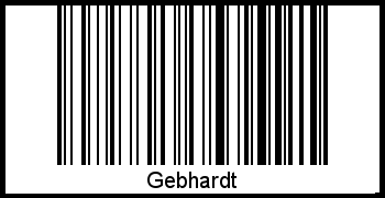 Barcode-Grafik von Gebhardt