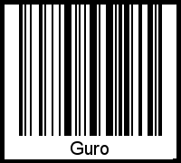 Barcode-Grafik von Guro