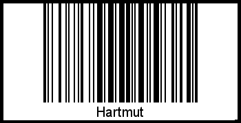 Interpretation von Hartmut als Barcode