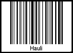 Barcode-Grafik von Hauli