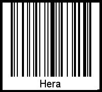 Barcode-Foto von Hera