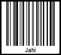 Interpretation von Jahi als Barcode