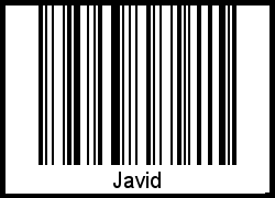 Barcode-Grafik von Javid