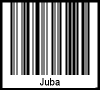 Barcode-Foto von Juba