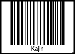 Interpretation von Kajin als Barcode