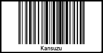 Barcode-Grafik von Kansuzu