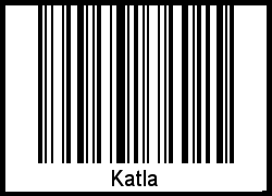 Barcode-Grafik von Katla