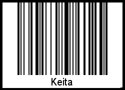 Barcode-Grafik von Keita