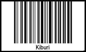 Kiburi als Barcode und QR-Code