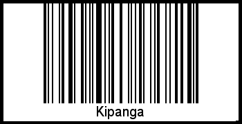 Interpretation von Kipanga als Barcode