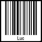 Barcode-Grafik von Luc