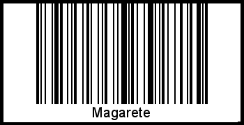 Barcode-Grafik von Magarete
