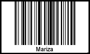 Mariza als Barcode und QR-Code