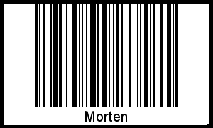 Barcode-Foto von Morten