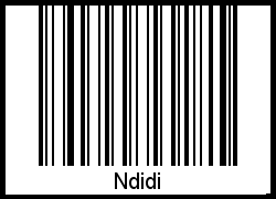 Barcode-Grafik von Ndidi