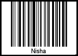 Barcode-Grafik von Nisha