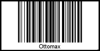 Ottomax als Barcode und QR-Code