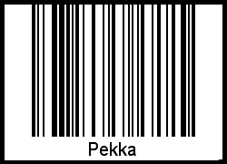 Barcode-Grafik von Pekka