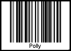 Interpretation von Polly als Barcode