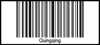 Barcode-Foto von Quingqing