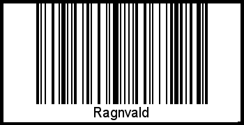 Ragnvald als Barcode und QR-Code