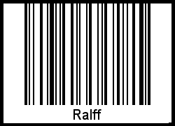 Barcode-Foto von Ralff