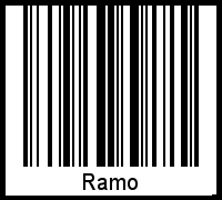Ramo als Barcode und QR-Code
