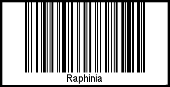 Barcode-Foto von Raphinia