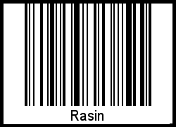 Barcode-Grafik von Rasin